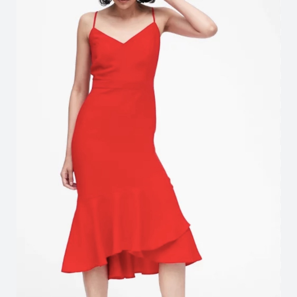 Banana Republic Spaghetti Strap Fit & Flare dress💃🏼